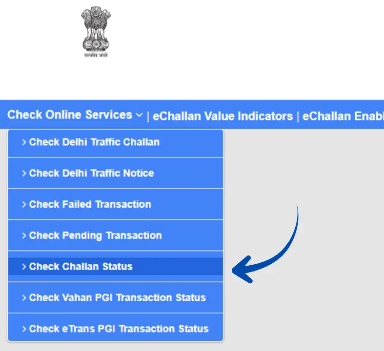 Check Challan Status